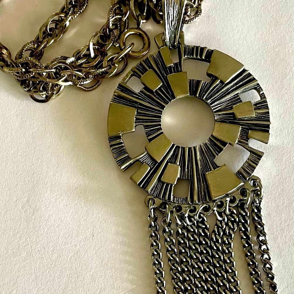 Vintage Sarah Coventry Necklace Spanish Moss 1972